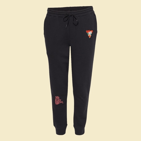 Mr. Eatwell Unisex PIZZA SLICE SLIM JOGGER - Picture 1 of 10